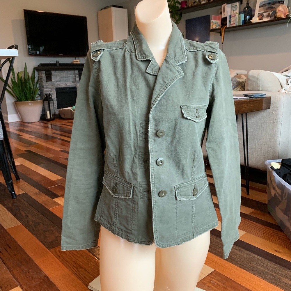 Olive green jacket